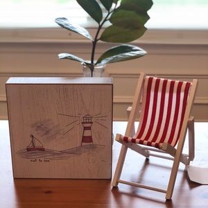 SUMMER/BEACH TIERED TRAY DECOR